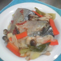 七色ワクチン's cooksnap of when they made 魚を簡単に食べよう♪サバの鍋蒸し.