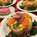お月様とさんぽ's cooksnap of when they made ひな祭りちらし寿司ケーキ.