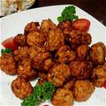 ゆうりくママさん's cooksnap of when they made ムネ肉deミンチボール(⌒‐⌒).