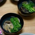 cook34pon's cooksnap of when they made ひなまつりに・ハマグリのお吸い物.