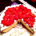 ｶﾅﾁﾝ's cooksnap of when they made イチゴのチーズタルト.