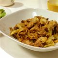 たじ満塁's cooksnap of when they made 焼肉のたれ+酢で豚の照り焼き.