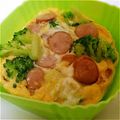 ♡おちび♡'s cooksnap of when they made 超簡単　シリコンカップでキッシュ.