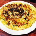 0222☆'s cooksnap of when they made にらたっぷりチヂミ◆えびと豚入り◆簡単！.