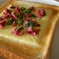 そらうた's cooksnap of when they made 梅チーズトースト.