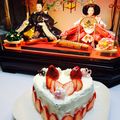 はつみママ's cooksnap of when they made 2000年 お雛様ケーキ.