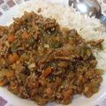 HMCみーこりん's cooksnap of when they made お野菜たっぷり☆簡単すぎる！キーマカレー.