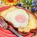 kumi0901's cooksnap of when they made 忙しい朝にも３☆目玉焼きトースト.