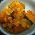 jknami's cooksnap of when they made カボチャと玉ねぎの煮物.