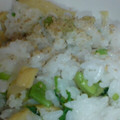 Manaたんママ's cooksnap of when they made せりとたくあんのふりかけでお花畑風ご飯.
