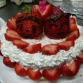 こじろうまる's cooksnap of when they made いちごで雛壇♪簡単ケーキ.