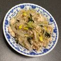 あざらしの赤ちゃん's cooksnap of when they made 春雨と鶏ひき肉の炒めあんかけ.