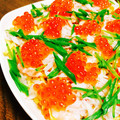 ganjipochi's cooksnap of when they made イクラ！蟹！鮭！簡単美味な海鮮ちらし寿司.