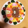 samicky129's cooksnap of when they made ひなまつりの簡単リラックマちらし寿司♡.