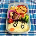 ひめポ's cooksnap of when they made キャラ弁☆クレヨンしんちゃん.