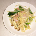 ◎ちゃ太郎◎'s cooksnap of when they made すぐ出来☆もやしとピーマンの卵とじ.