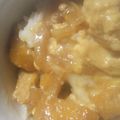 ちなつのママ's cooksnap of when they made 意外と便利、チキンナゲットで親子丼！.