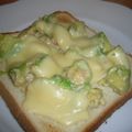 優桜ママ's cooksnap of when they made アボカド ♥ 明太子ﾁｰｽﾞ✿ฺトースト.
