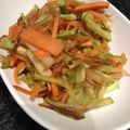 didiko's cooksnap of when they made 捨てないで！ブロッコリの芯できんぴら.