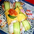 arakids's cooksnap of when they made ひな祭り＊プチロールケーキ風寿司.