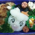 xaixowox's cooksnap of when they made しまじろうの友達みみりん❤️のキャラ弁♪.