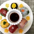 はなる0516's cooksnap of when they made カラフル♪ひとくち手まり寿司.