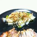 有ちん's cooksnap of when they made 大根と胡桃ごま＊ひらひら～梅サラダ.