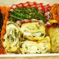 ゆん～'s cooksnap of when they made お弁当に！簡単めんつゆ青じそ卵焼き.