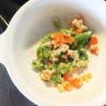 ちえ0418's cooksnap of when they made 離乳食◇中期◇高野豆腐と野菜煮.