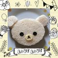 ♪チビ♪'s cooksnap of when they made コリラックマサンドウィッチ弁当.