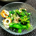 クリオネM's cooksnap of when they made 超簡単☆菜の花のからし和え.