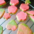 ぺしゃくれマン's cooksnap of when they made カラフルクッキー☆ひな祭り.