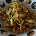 luminasss's cooksnap of when they made ｷｬﾍﾞﾂのｳｽﾀｰｿｰｽ炒め.