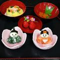 崎チャン's cooksnap of when they made 雛祭り桃の節句離乳食御膳（中期〜）.