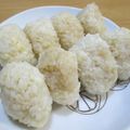 daikanon's cooksnap of when they made たぬきおにぎり☆.