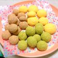 ソウくんママ's cooksnap of when they made 3色たまごボーロde赤ちゃん ひな祭り.