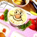 クロネコ♪'s cooksnap of when they made ひなまつりに♡アンパンマンちらし寿司♡.