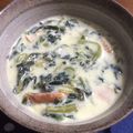 彪とら's cooksnap of when they made ベーコン風味なホウレン草のクリーム煮.