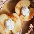 ＊ゆみぽん＊'s cooksnap of when they made レンジで☆３分焼きりんご♡マシュマロ添え.