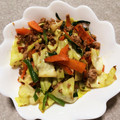 クックTVG4QP☆'s cooksnap of when they made キムチの残り汁で☆坦々野菜炒め.
