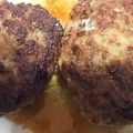 2次元大好物★'s cooksnap of when they made ☆ふんわりハンバーグ☆.