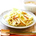 Kenmamac's cooksnap of when they made レタスの焼きうどん.
