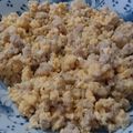 sorami1005's cooksnap of when they made ごはんのお供に ひき肉たまご.