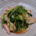 matsutama's cooksnap of when they made 三つ葉とかまぼこの柚子こしょう和え.