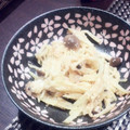 亀はっち's cooksnap of when they made 簡単♡じゃがいもとしめじの明太子炒め.