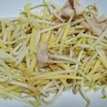 どれみ117's cooksnap of when they made もやし、豚肉、タケノコ、の簡単おかず.