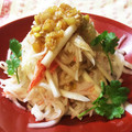 potkun's cooksnap of when they made 大根と白菜の中華風サラダ.