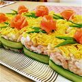 fuumie's cooksnap of when they made ＊ちらし寿司ケーキ＊.
