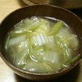 カズオリ's cooksnap of when they made 生姜たっぷり白ネギと白菜のスープ.