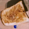 つぶしあん's cooksnap of when they made ハニーバターきなこトースト.